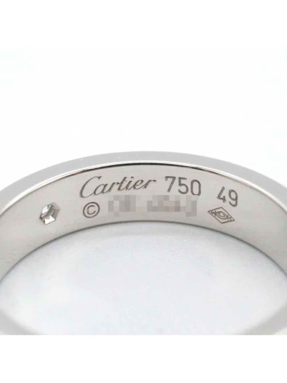Cartier Ring Mini Love 18k White Gold Diamond
